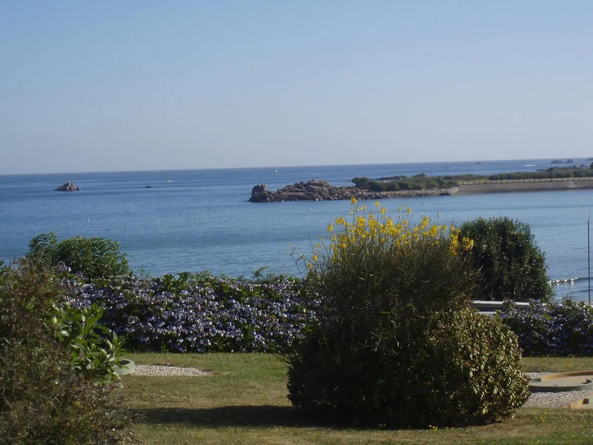 アパート Belle Vue Mer Studio Piscine Trévou-Tréguignec